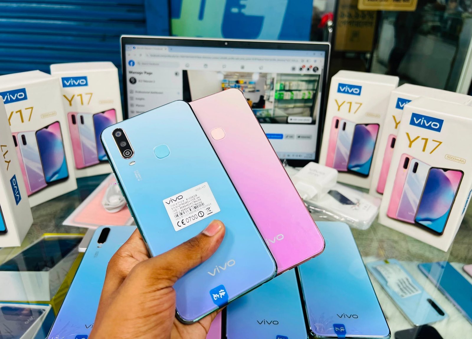 Vivo Y17...8/256...GB....Offer Price - Image 2